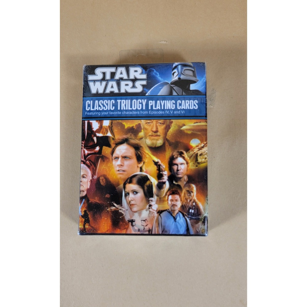 Star Wars Classic Trilogy Playing Cards Cartamundi 2011 Episodes IV V VI New